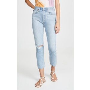 Agolde Riley denim - 100% cotton - size 31-shatter wash